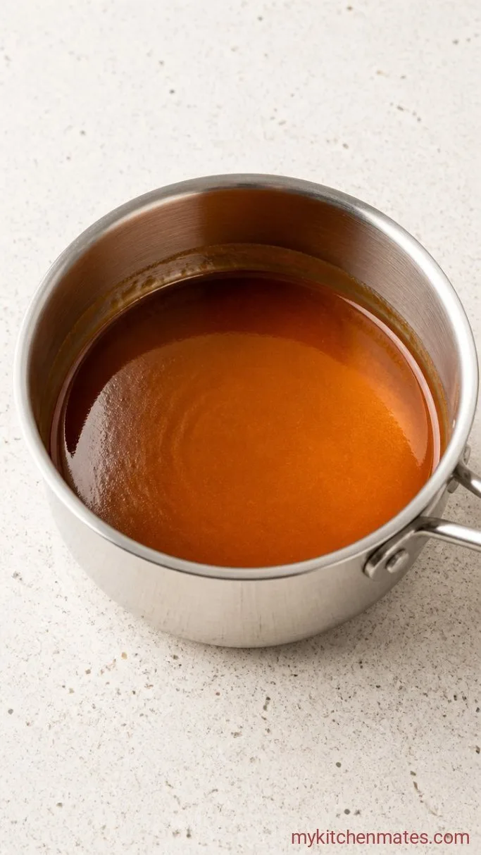 Step 3: Simmer the Caramel Sauce