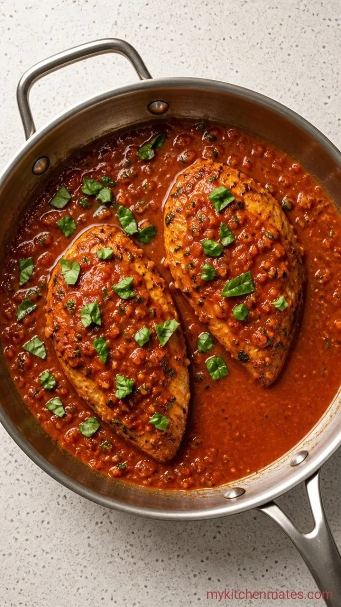 Step 3: Simmer the Chicken and Serve