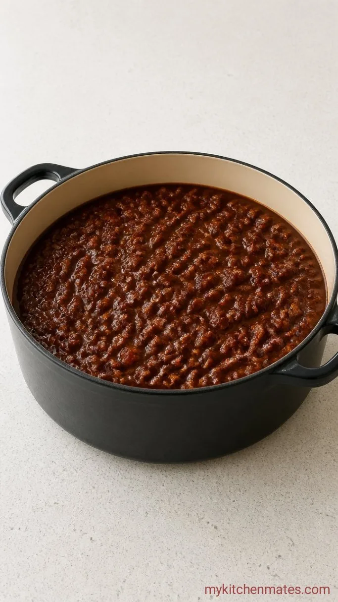 Step 3: Simmer the Chili