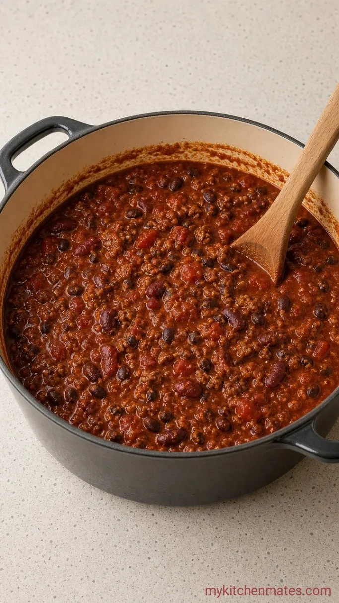 Step 3: Simmer the Chili