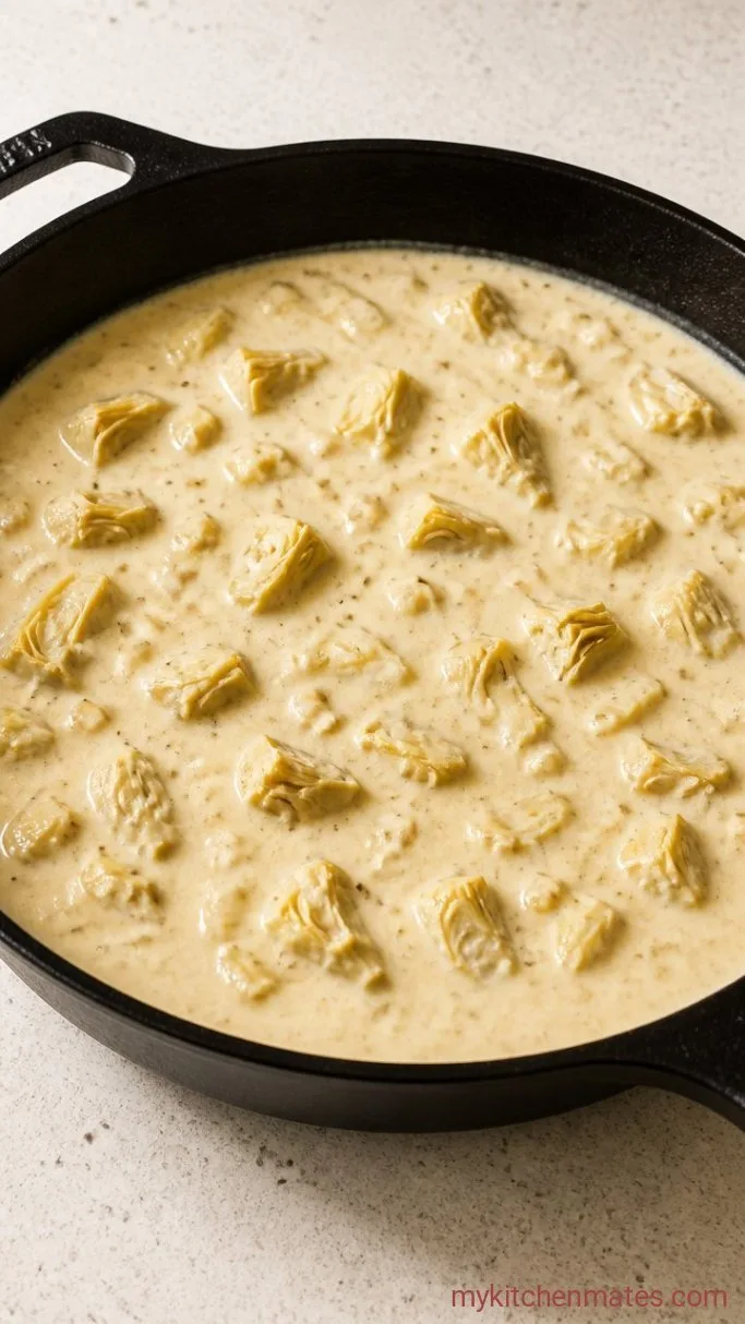 Step 3: Simmer the Creamy Sauce