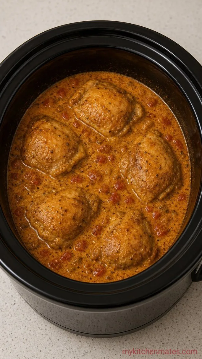 Step 3: Simmer the Curry in the Slow Cooker