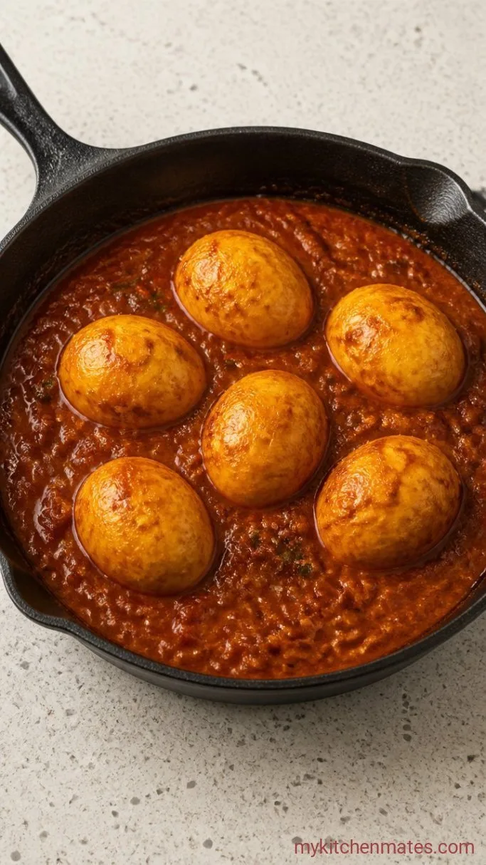 Step 3: Simmer the Eggs