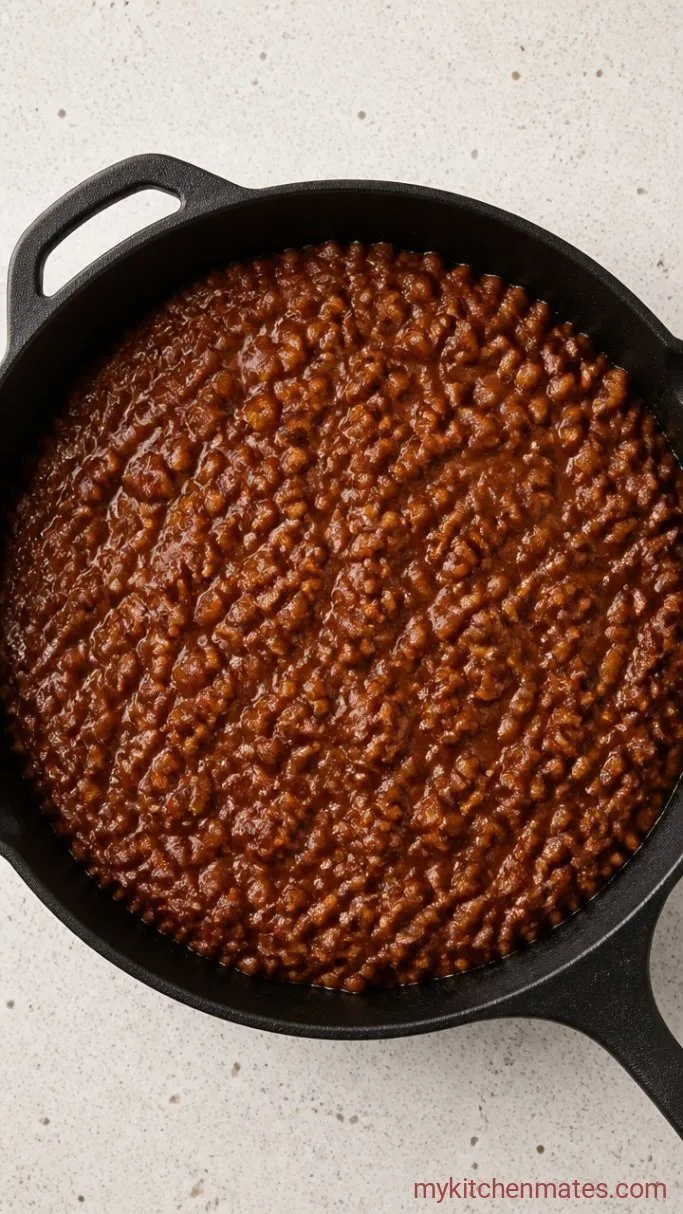 30-Minute Lentil Sloppy Joes Step 3: Simmer the Filling