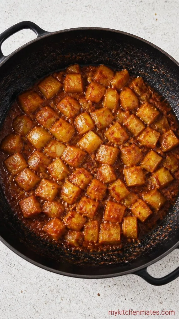 Step 3: Simmer the Lauki
