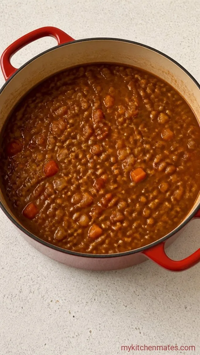 Spiced Moroccan Lentil Soup (Ready in 30 Minutes) Step 3: Simmer the Lentils