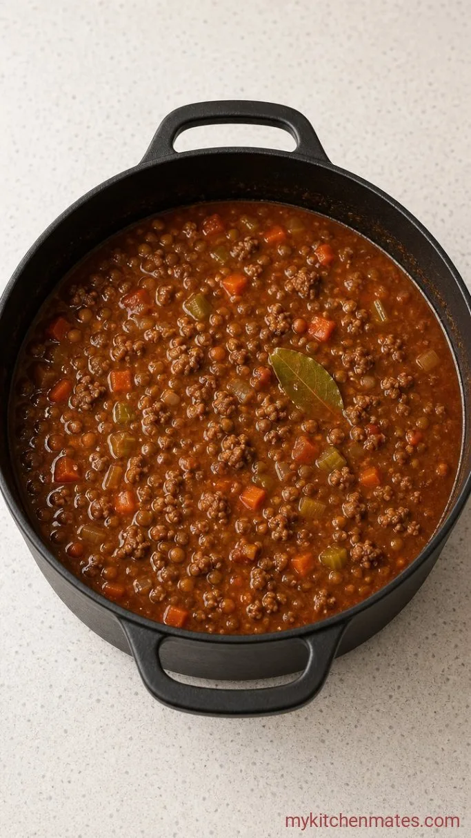 Step 3: Simmer the Lentils