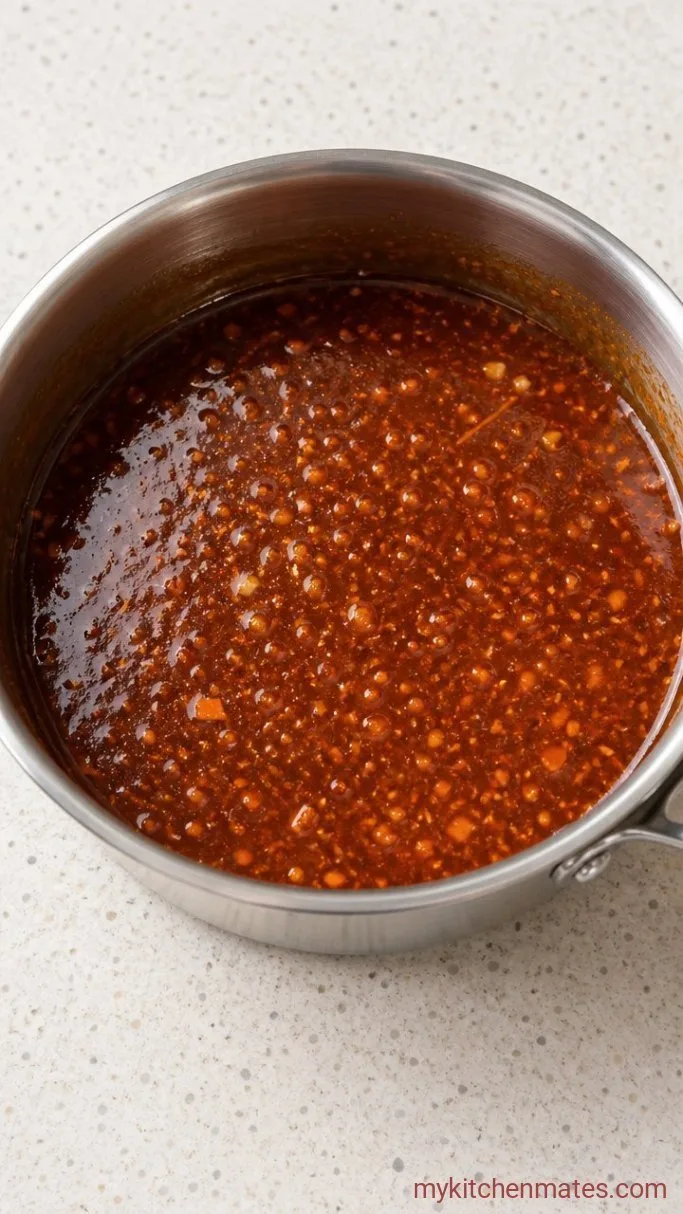 Step 3: Simmer the Orange Sauce
