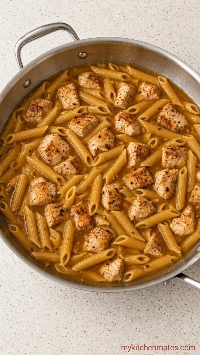 Step 3: Simmer the Pasta