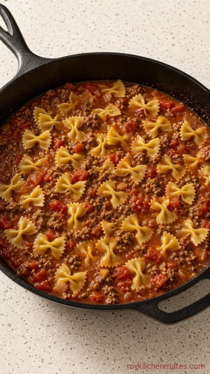 Step 3: Simmer the Pasta