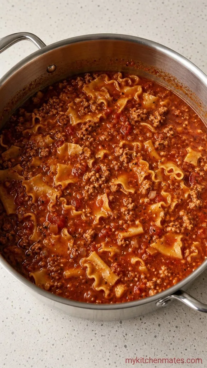 Step 3: Simmer the Pasta