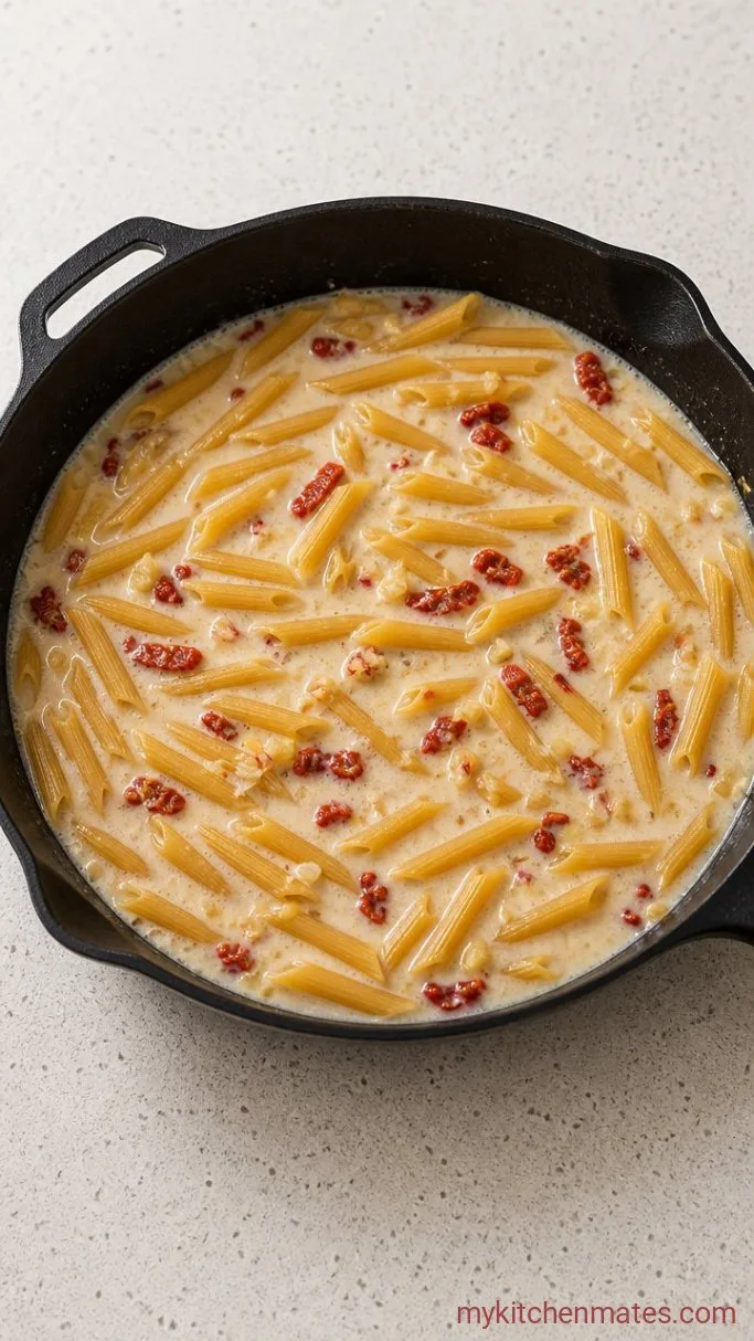 Step 3: Simmer the Pasta