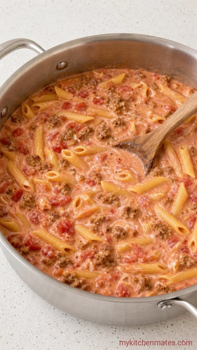 Step 3: Simmer the Pasta