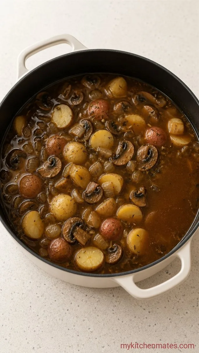 Step 3: Simmer the Potatoes