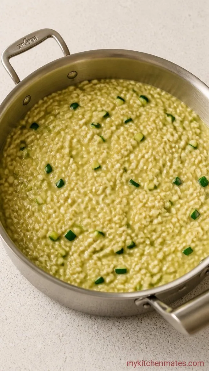 Step 3: Simmer the Risotto
