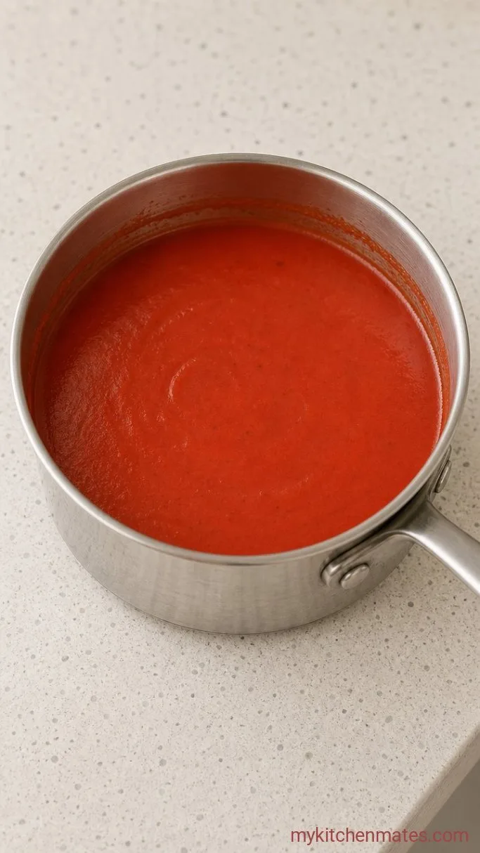 Creamy High Protein Pasta Sauce (Ready in 20 Minutes) Step 3: Simmer the Sauce