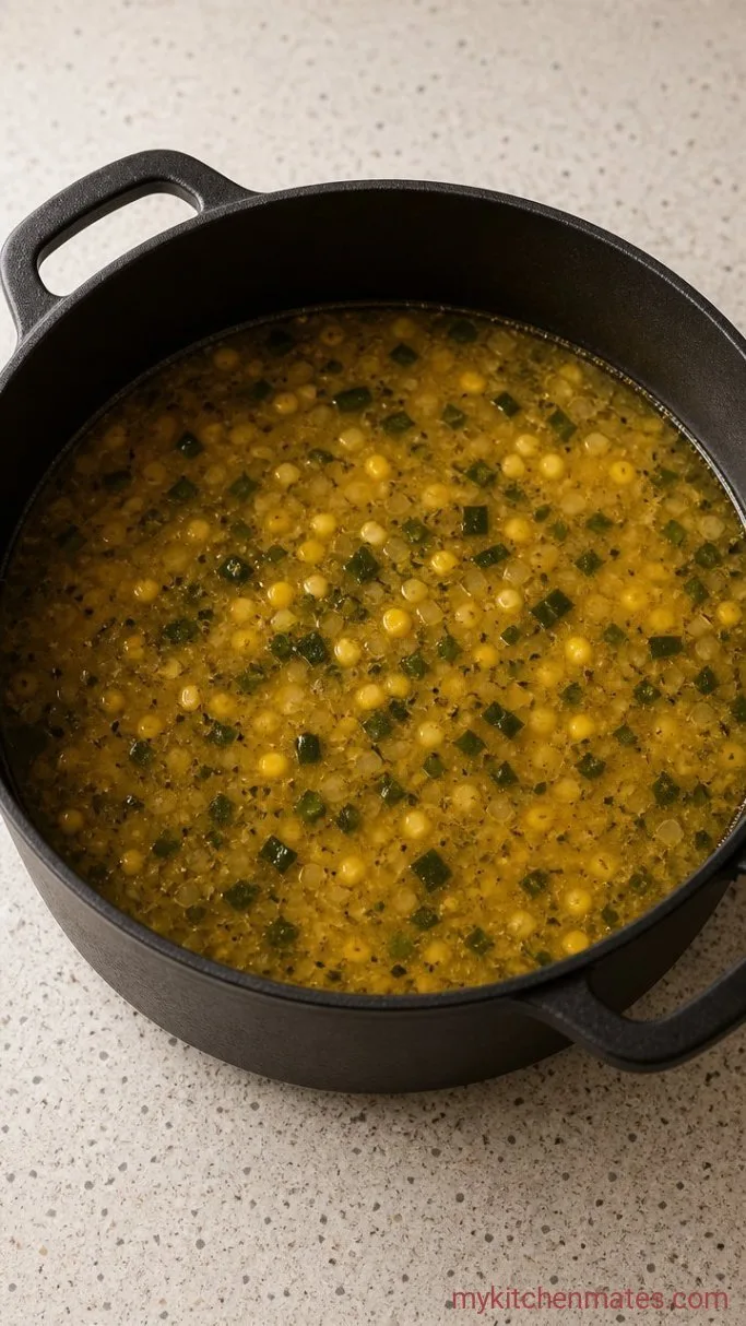 Step 3: Simmer the Soup Base