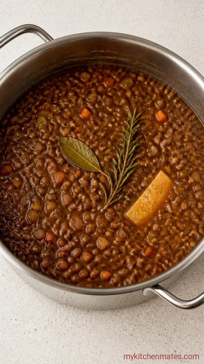 One-Pot Italian Lentil Soup (Ready in 45 Minutes) Step 3: Simmer the Soup