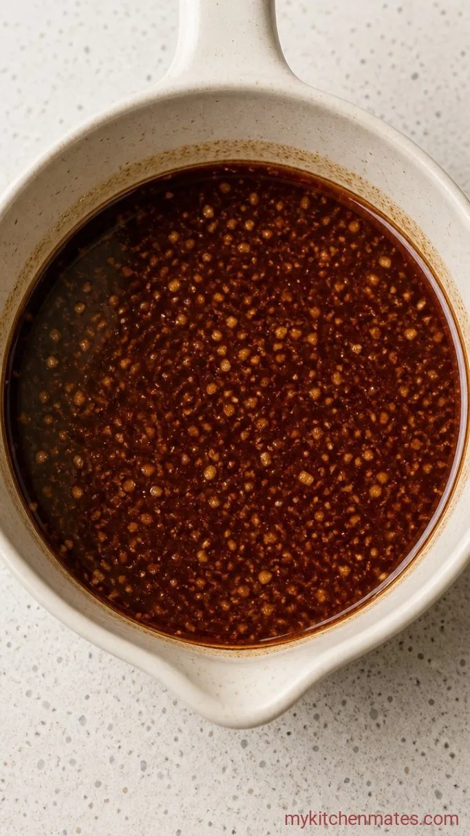Step 3: Simmer the Soy Garlic Glaze