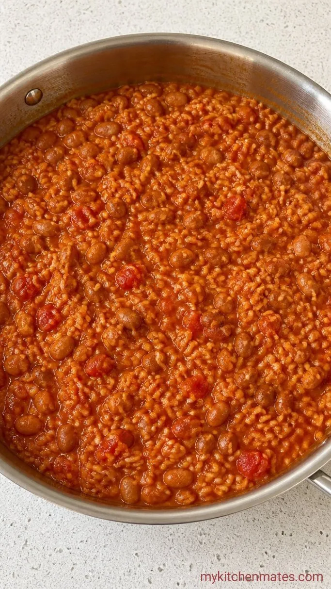 Step 3: Simmer with Beans