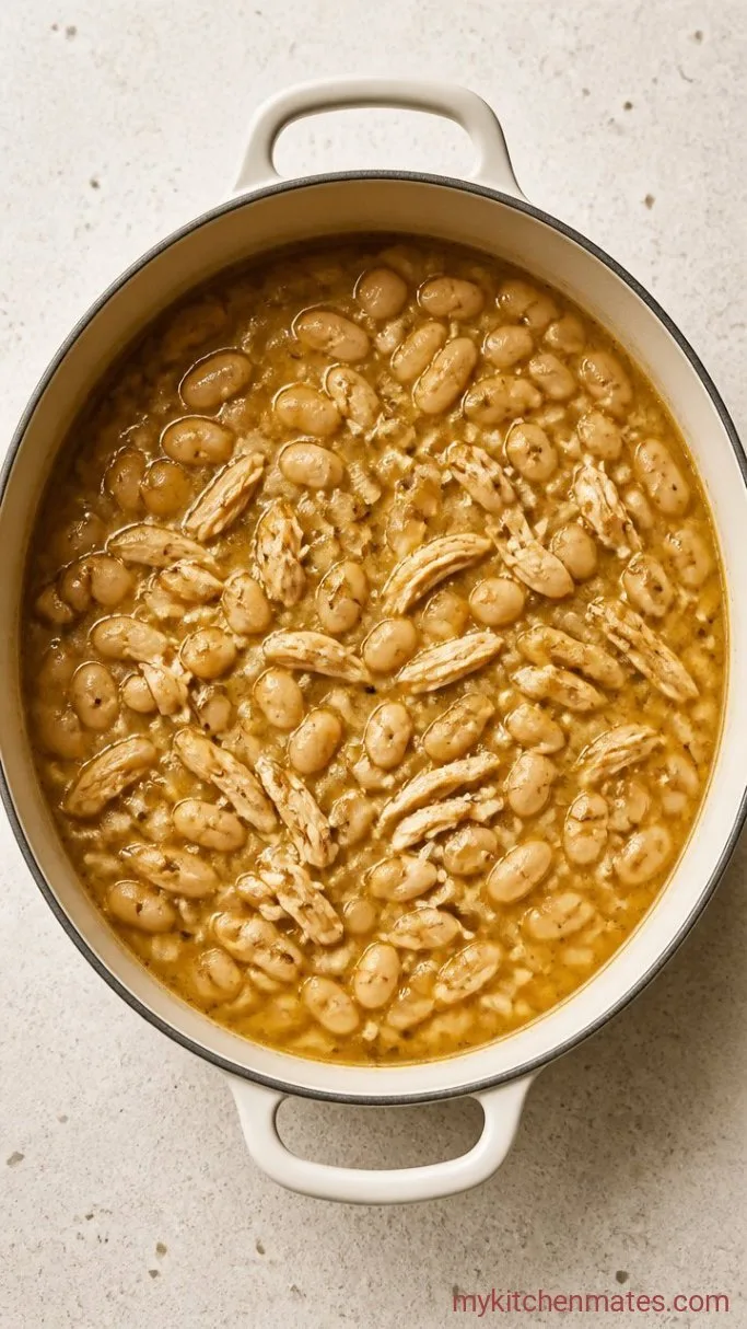 Step 3: Simmer with Chicken