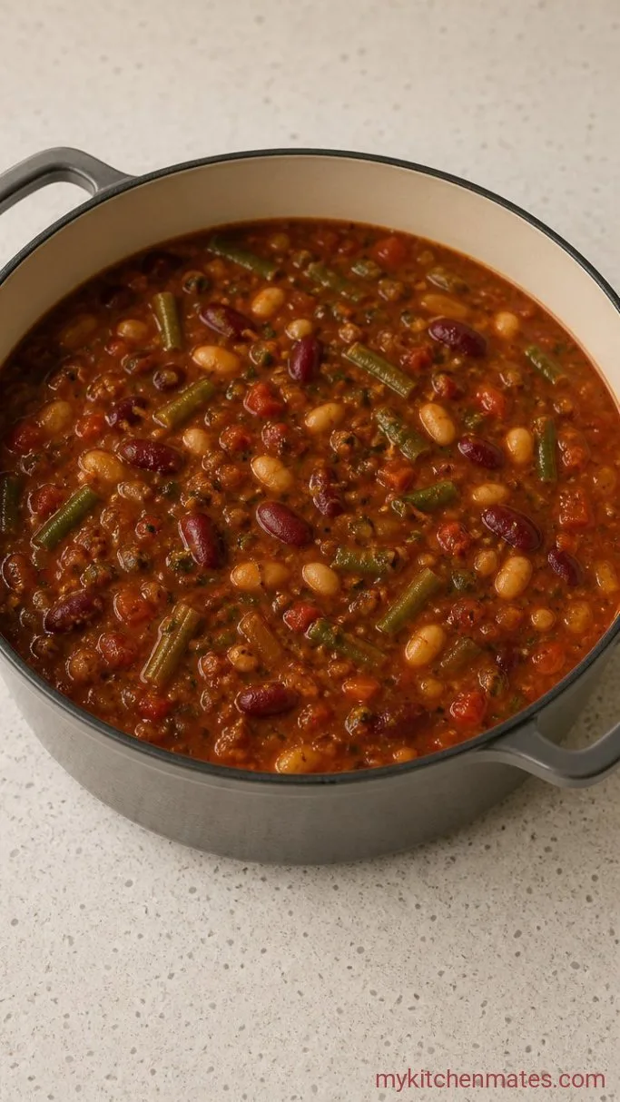 Step 3: Simmer with the Beans