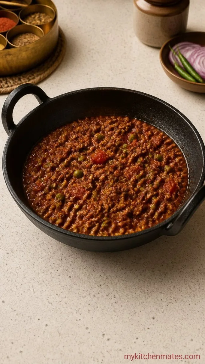 Step 3: Simmer with Tomatoes and Peas