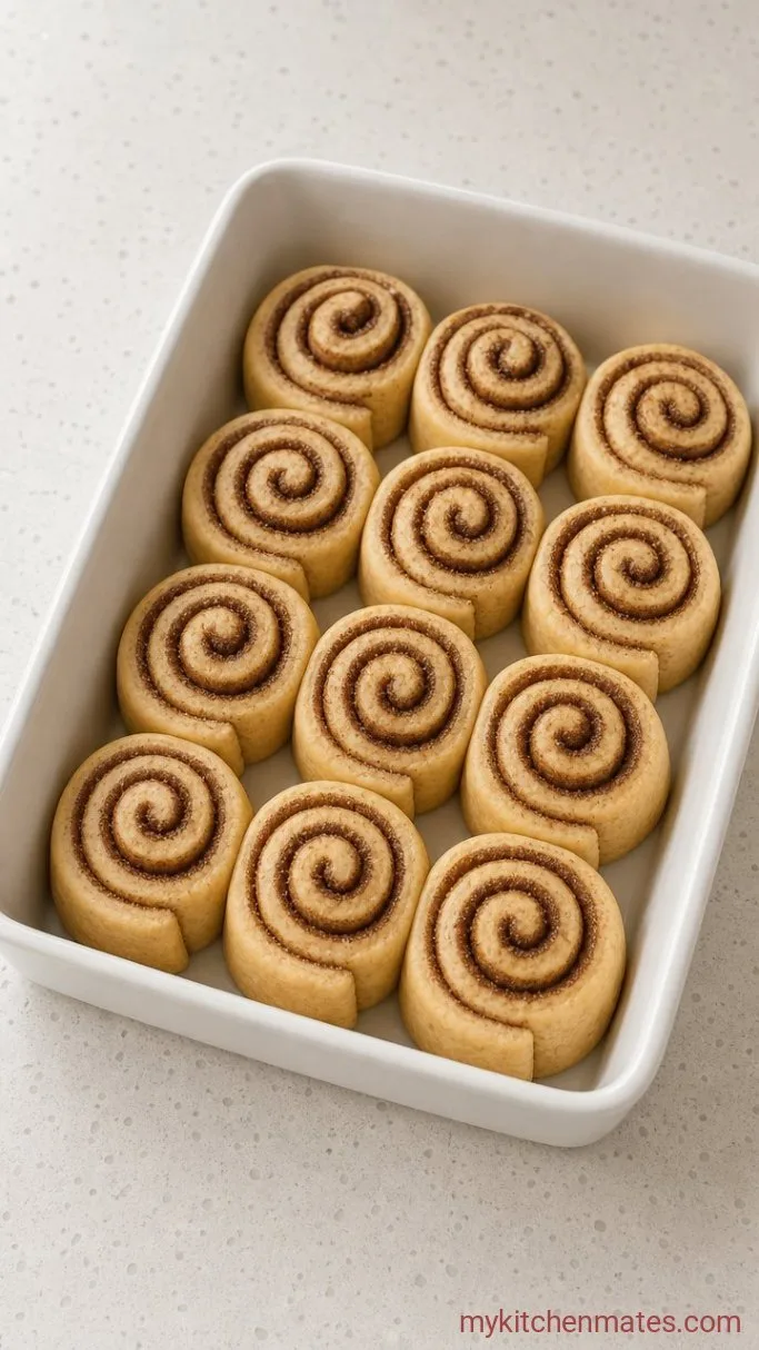 Step 3: Slice and Arrange the Rolls