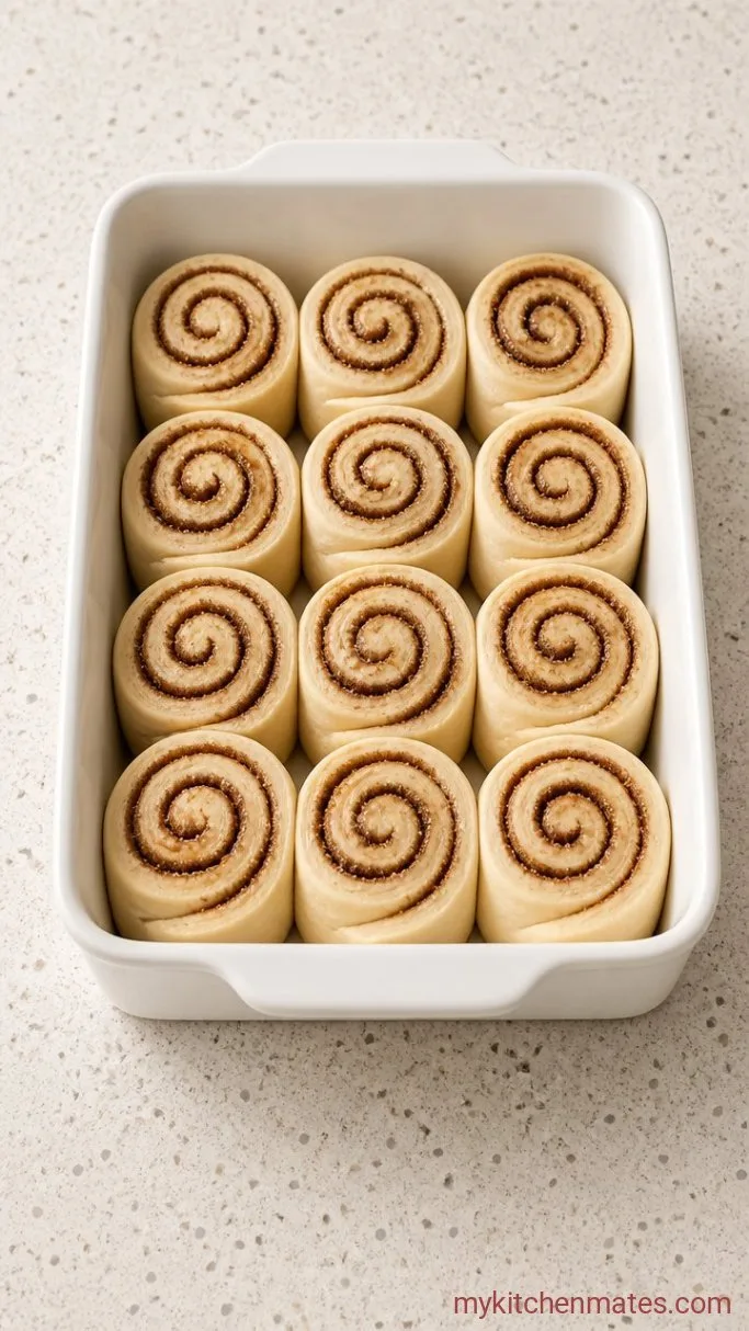 Milky, Gooey Tres Leches Cinnamon Rolls Step 3: Slice and Arrange