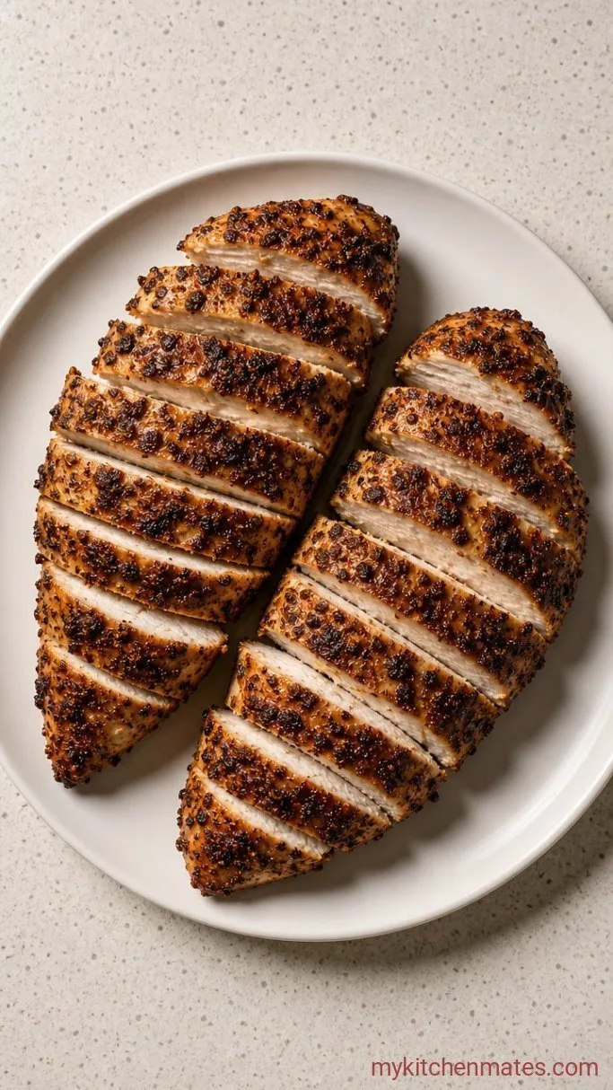 15-Minute Juicy Broiled Chicken Breasts Step 3: Slice and Serve the Chicken