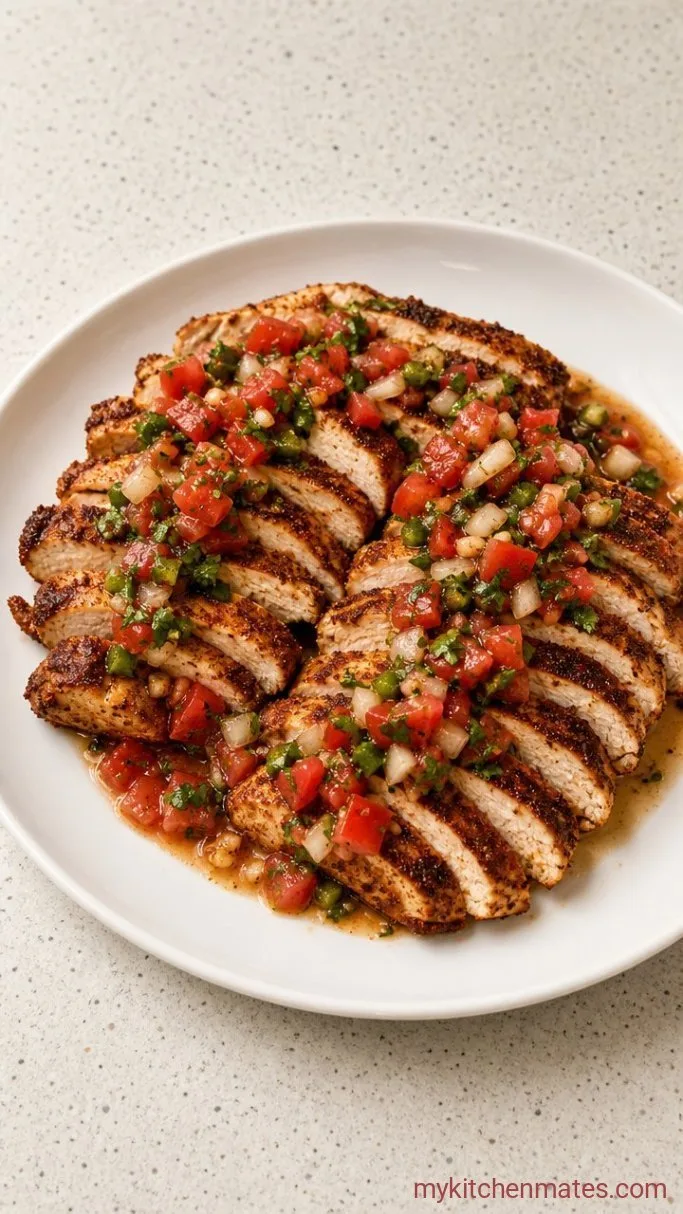 Step 3: Slice and Spoon the Salsa