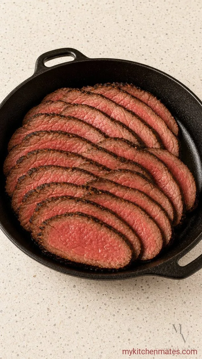 Roast Beef Sandwich With Horseradish Mayo and Crispy Crust Step 3: Slice the Rested Beef