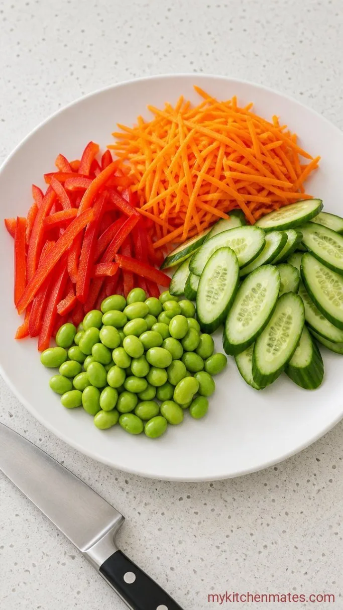 Step 3: Slice the Vegetables