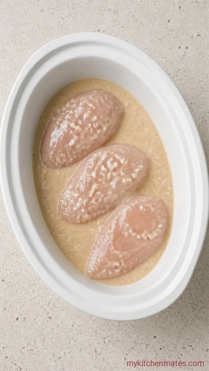 Step 3: Slow-Cook the Chicken