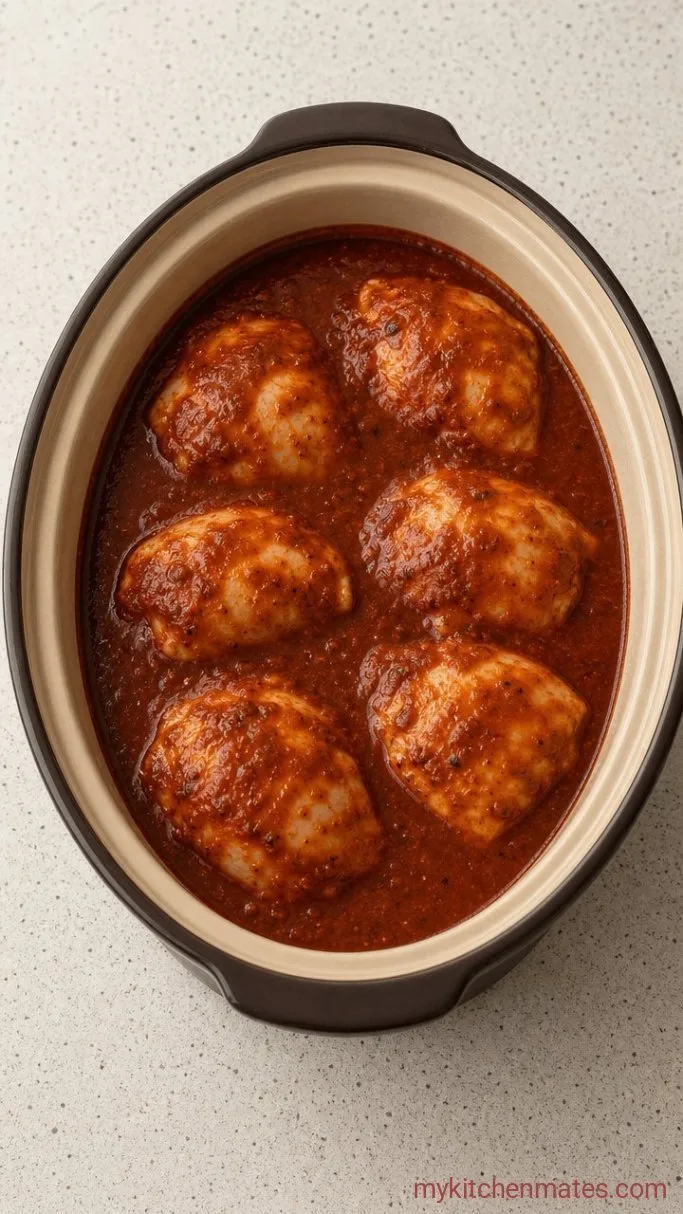 Step 3: Slow Cook the Chicken