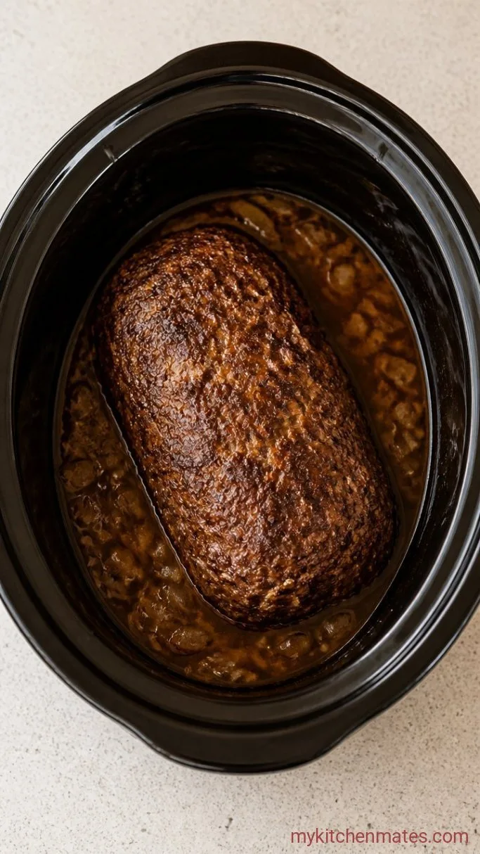 Step 3: Slow Cook the Meatloaf