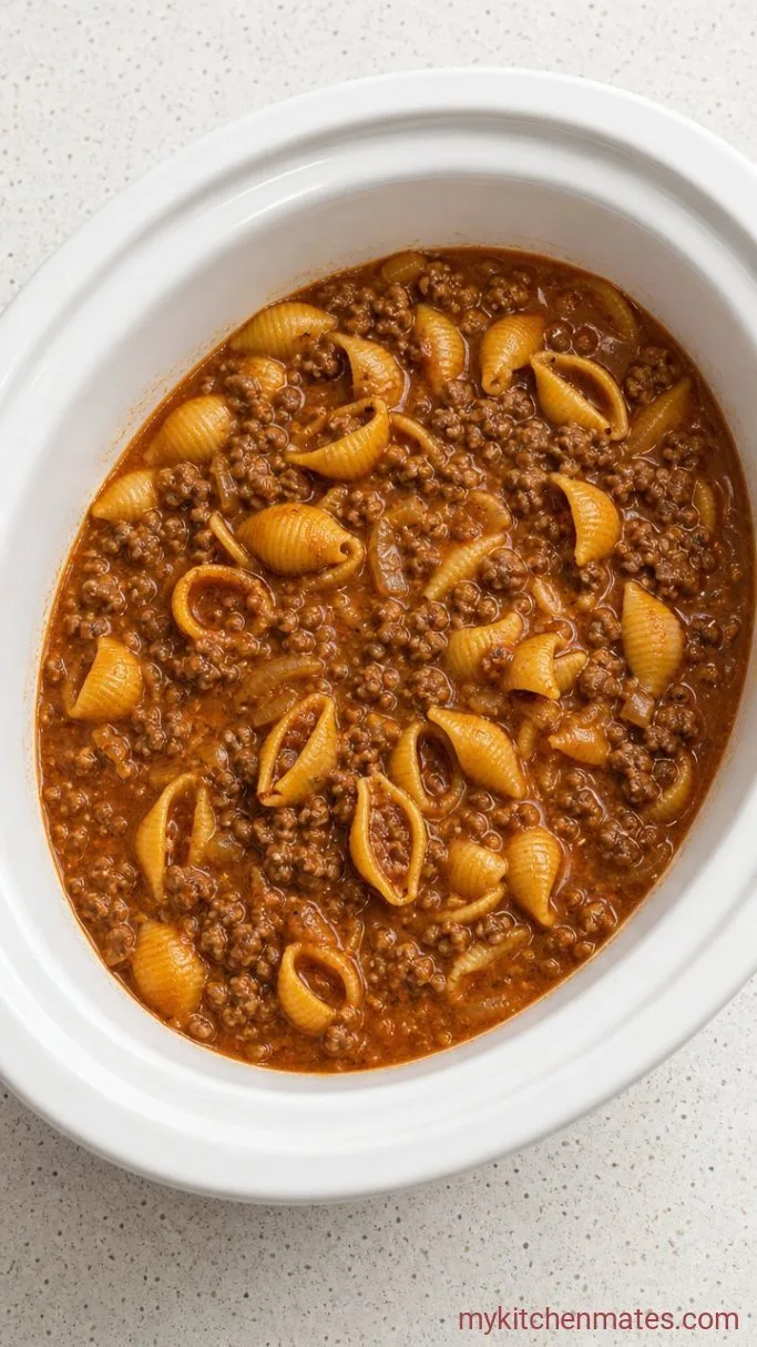 Step 3: Slow Cook the Pasta