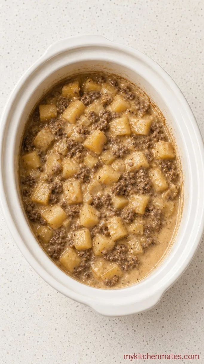 Step 3: Slow Cook the Potatoes