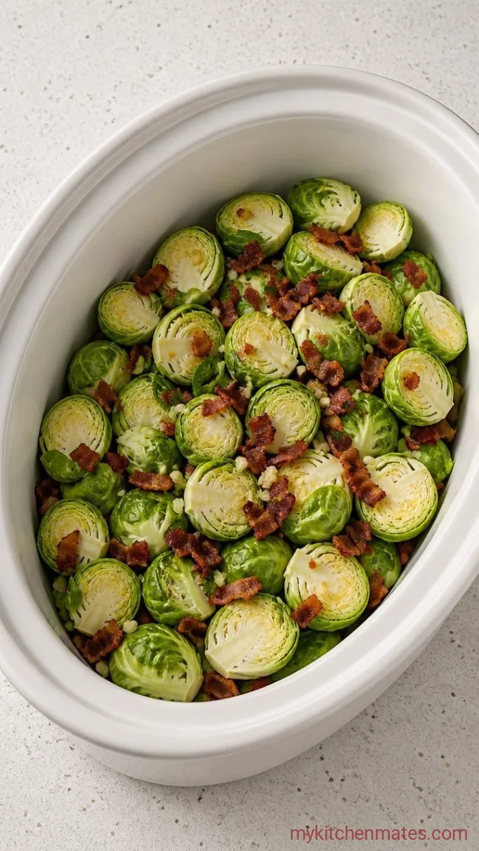 Step 3: Slow Cook the Sprouts