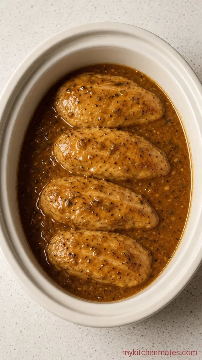 4-Ingredient Crockpot Chicken and Gravy Step 3: Slow Cook Until Tender