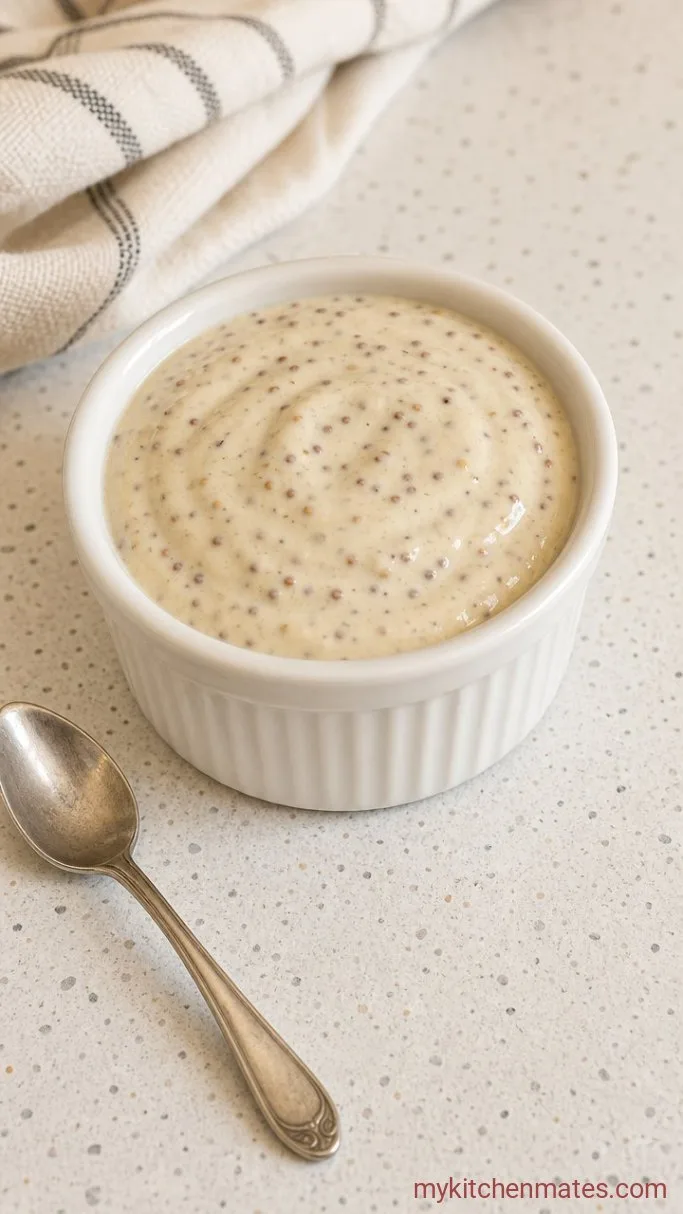 5-Minute Mustard Sauce for Corned Beef Step 3: Spoon and Serve