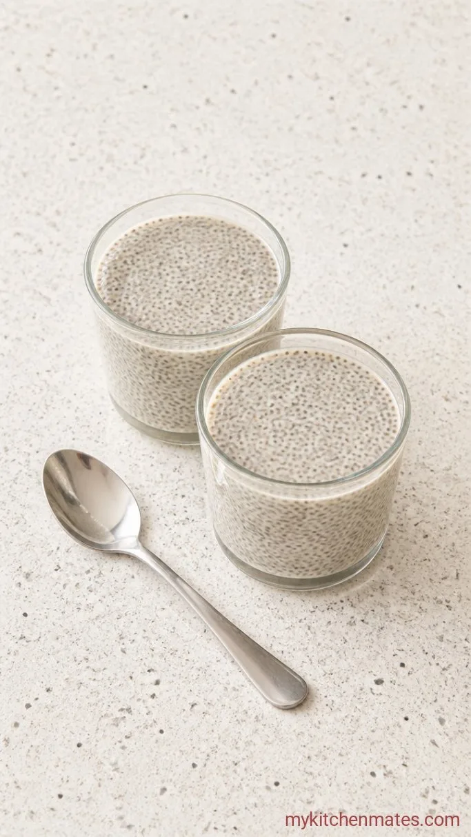 Creamy Almond Milk Chia Pudding (4 Ingredients, No Cook) Step 3: Spoon and Serve