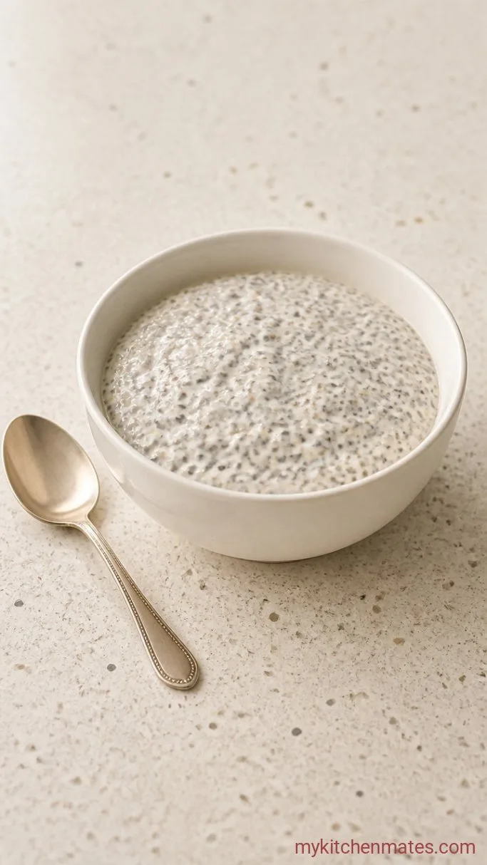 Creamy Coconut Chia Pudding (3 Ingredients, No Cooking) Step 3: Spoon and Serve