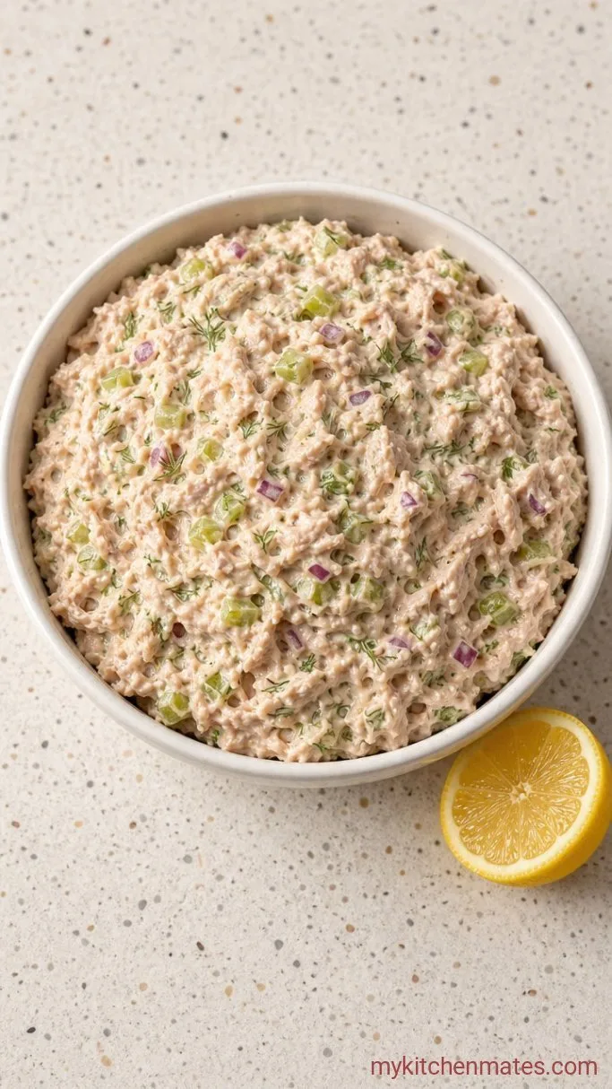 10-Minute Copycat Panera Tuna Salad Step 3: Spoon It Up