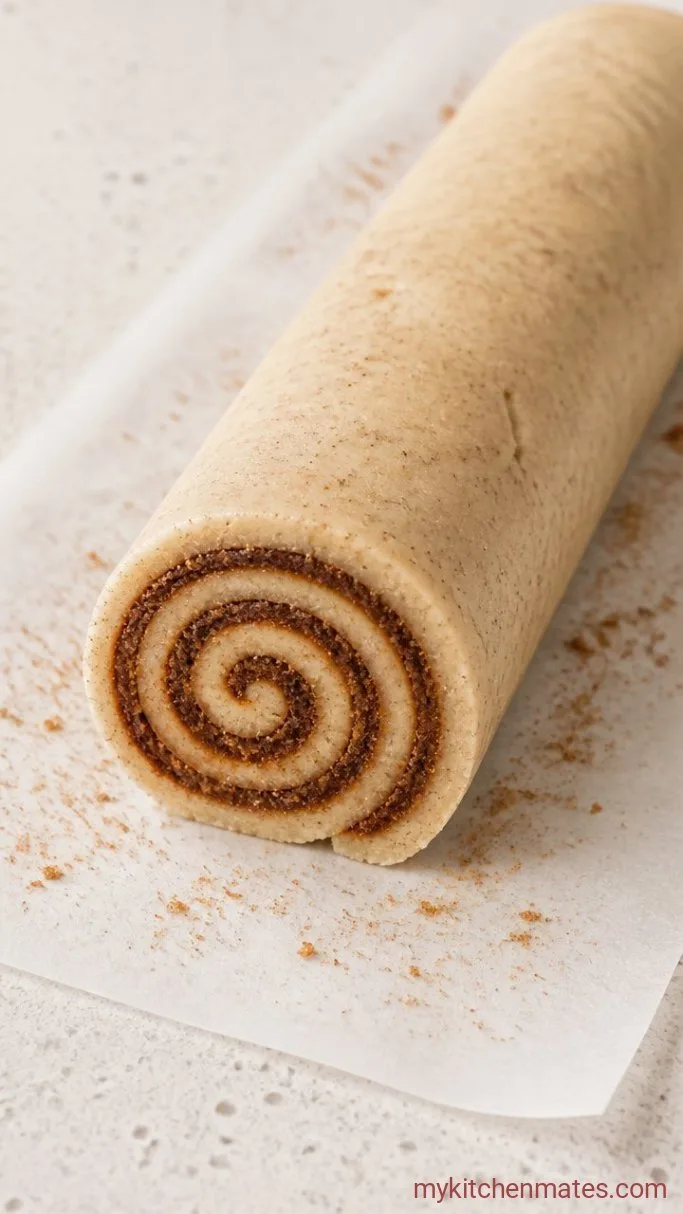 Step 3: Spread the Cinnamon-Sugar and Roll Up