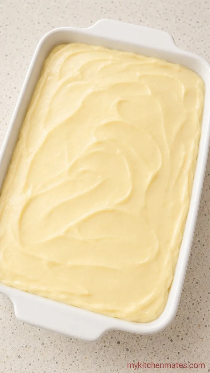 Step 3: Spread the Pudding Layer