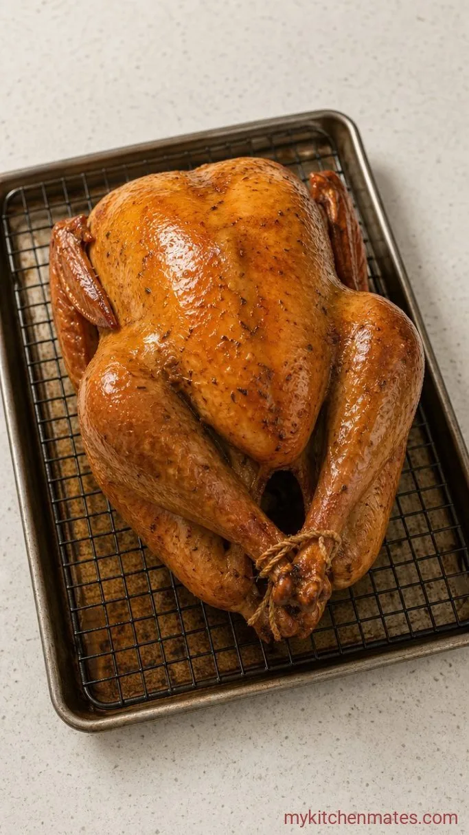 Juicy Smoked Whole Turkey (Pellet Grill Method) Step 3: Spritz and Continue Smoking