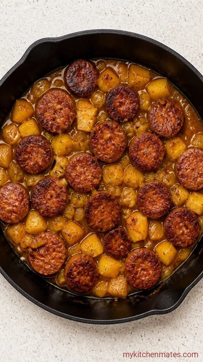 Crispy One-Pan Sausage and Potatoes Skillet Step 3: Steam Until Tender