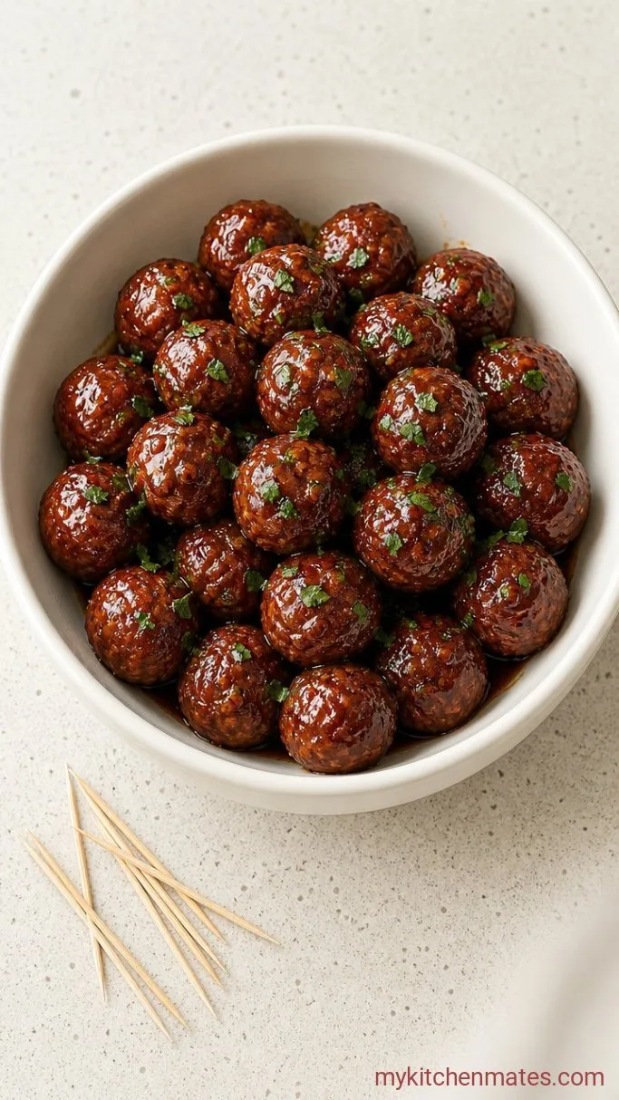 3-Ingredient Crockpot Grape Jelly Meatballs Step 3: Stir and Serve