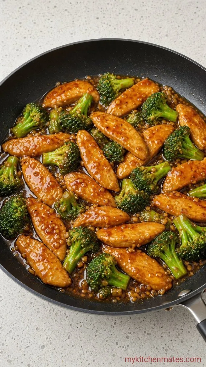 Step 3: Stir-Fry the Broccoli and Build the Sauce